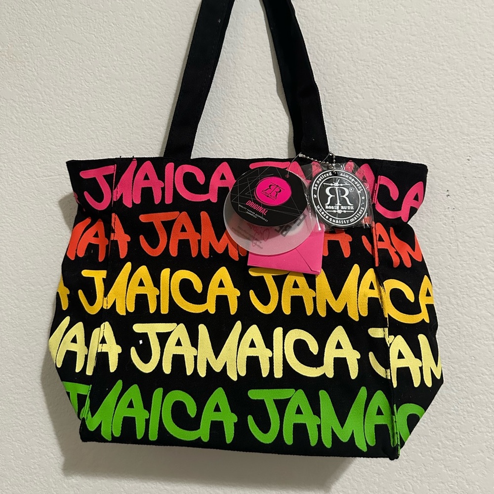 Colorful Jamaica Tote Bag